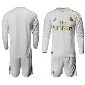 Real Madrid Fodboldtrøjer Børn Hjemmebanesæt 2019/20 Langærmet